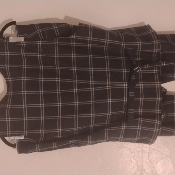 Indochina Custom Made Navy Blue Men's Women's Window Pane Suit New 3 Pc. 38S? - Picture 11 of 13